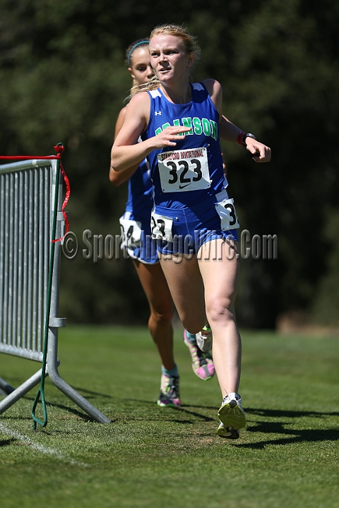 2013SIXCHS-157.JPG - 2013 Stanford Cross Country Invitational, September 28, Stanford Golf Course, Stanford, California.